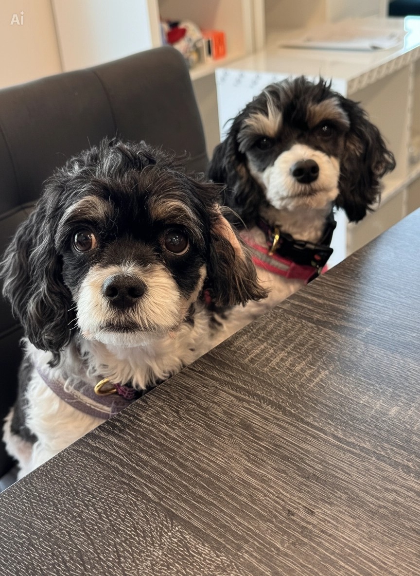 Mila and Lucy - Official Campaign Mascots